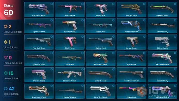 LA | 60 skins | Radiant Entertainment System Phantom | Composite Knife | K/TAC Blade | Artisan Ghost | Solarex Sheriff | K/TAC Operator | D6119