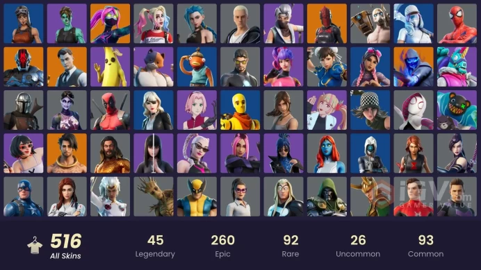 [ALL PLATFORMS]-517 Skin-400 Pickaxe-308 Emotes -FULL ACCESS-BEST SELLER-