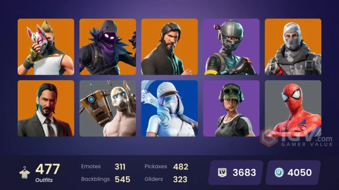 [ALL PLATFORMS]-468 Skin-469 Pickaxe-S2 SKINS-Take The L-FULL ACCESS-BEST SELLER-