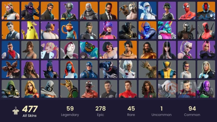 [ALL PLATFORMS]-468 Skin-469 Pickaxe-S2 SKINS-Take The L-FULL ACCESS-BEST SELLER-
