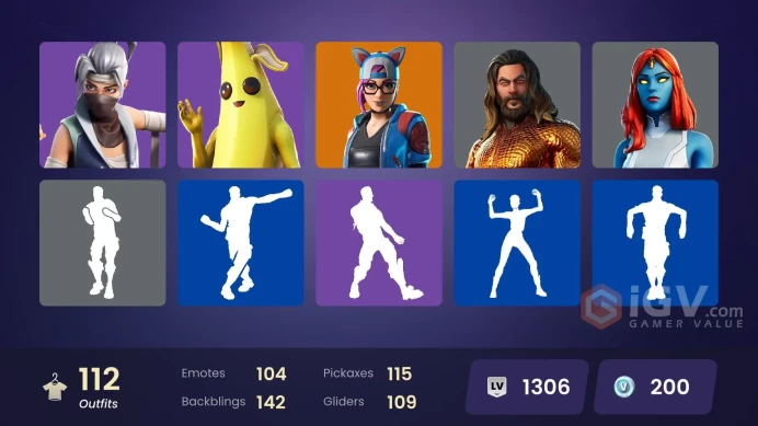 [PSN/XBOX/NIN/PC] 112 SKINS | MASKED FADE | HARBINGER ARMOR OMEGAROK | STAGE 4 - NO PONYTAIL | STAGE 5 | ORIGIN | STAGE 5 | STAGE 5 | DARK