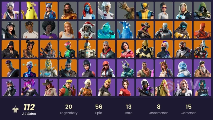 [PSN/XBOX/NIN/PC] 112 SKINS | MASKED FADE | HARBINGER ARMOR OMEGAROK | STAGE 4 - NO PONYTAIL | STAGE 5 | ORIGIN | STAGE 5 | STAGE 5 | DARK