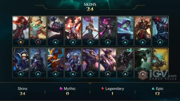 EUW DIA4- MASTER MMR- MASTER LOBBIES- 400LP PEAK- 28 SKIN- INSTANT DELIVERY-FULL ACCES