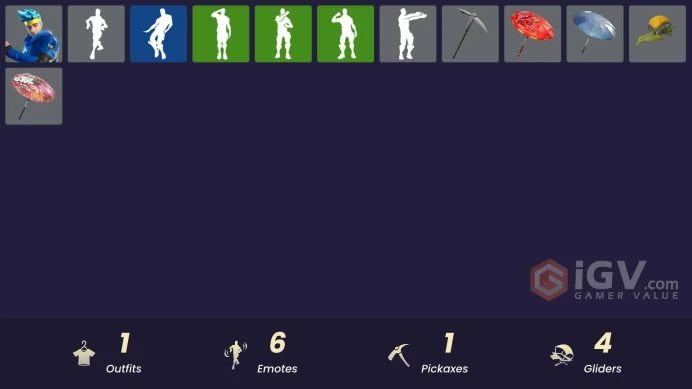 [PSN/XBOX/PC] 1 skins | Ninja | Ninja's Edge | Precision | Standard Issue | Clawz Retro | Ninja Style | Wiggle | Call me | Salute