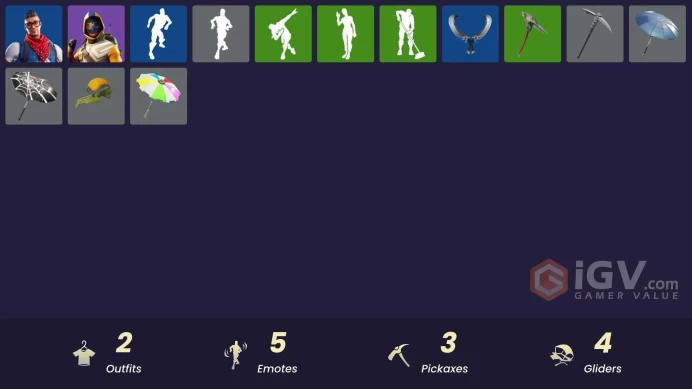 [PSN/XBOX/PC] 2 skins | Prodigy | Summit Striker | Tabulator | Top Notch | Standard Issue | Clawz Retro | Secret Scimitars | The Takedown