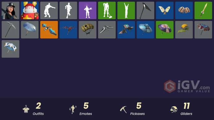 [PSN/XBOX/PC] 2 skins | Ruby Shadows | Guff Gringle | Spectra Protector | Apocalypse Shroud | Blackout Bag | Dino Deck | Lunarios