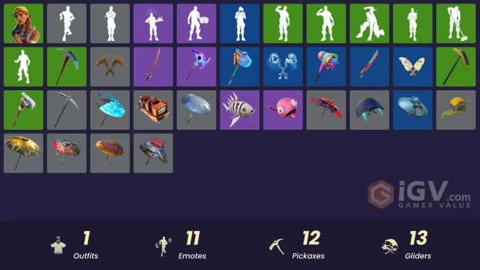 [PSN/XBOX/PC] 1 skins | Aura | Spectra Protector | Arroyo Pack | Scales of Justice | Ancestral Bloom | The Bestiary Chest | Beachcomber