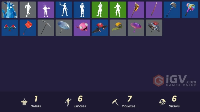 [PSN/XBOX/PC] 1 skins | Polar Peely | Datafiber Chargepack | Lunar Hyperjet | Ancestral Bloom | Lil' Black Heart | The Bestiary Chest