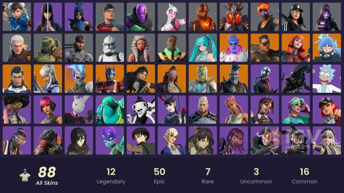 PC 88 SKINS Era Joey Nezumi Omegarok Spectra Knight Renzo the Destroyer 1100 VBUCKS FPpZ8