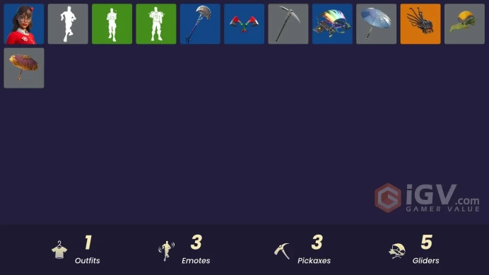 [PSN/XBOX/PC] 1 skins | Krisabelle | Ancestral Bloom | Clawz Retro | Holly Hatchets | Crescent Shroom | Sing Along | Choice Knit | Sentinel