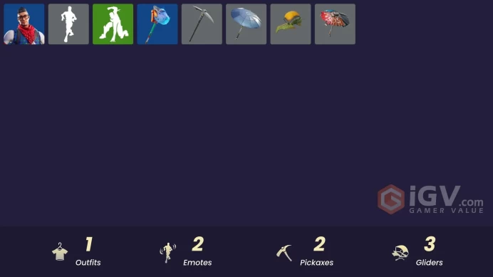 [PSN/XBOX/PC] 1 skins | Prodigy | Tabulator | Beachcomber | Clawz Retro | Shooting Starstaff | Flippin' Away | The Umbrella | Fortilla Flier