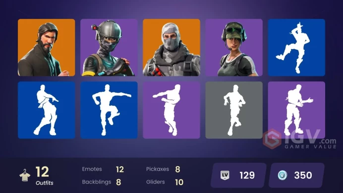 [PSN/XBOX/PC] 12 skins | The Reaper | Elite Agent | Havoc | Trailblazer | Sub Commander | Carbide | Dark Voyager | Battlehawk | Mission Specia