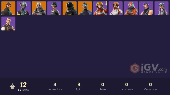 [PSN/XBOX/PC] 12 skins | The Reaper | Elite Agent | Havoc | Trailblazer | Sub Commander | Carbide | Dark Voyager | Battlehawk | Mission Specia