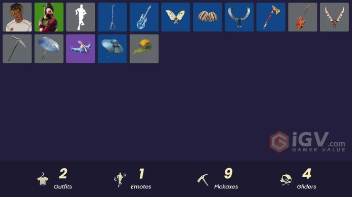 [PSN/PC/Xbox] 2 skins | Slayer Juice WRLD | Red Jade | Spectra Protector | Snoop's Holladizzle Bass | 999 Knives | Mercurial 