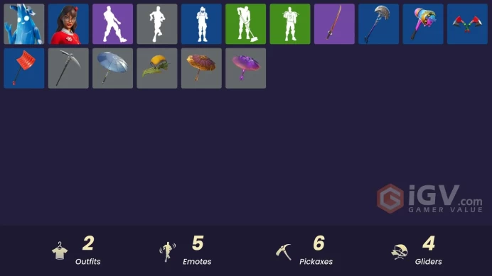 [PSN/PC/Xbox] 2 skins | Polar Peely | Krisabelle | Fishstick Janky | Lil' Black Heart | The Bestiary Chest | Ancestral Bloom | Redmask Ranker 