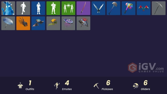 [PSN/PC/Xbox] 1 skins | Polar Peely | Fishstick Janky | The Bestiary Chest | Ancestral Bloom | Clawz Retro | Blade of the Waning Moon 