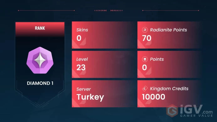 [EU Server -Turkey VP] Diamond Rank Smurf Account ◈ Full Access ◈ Current Season V26 Act 2 ◈ Premium Quality ◈ Fast Delivery ◈ Ranked Ready