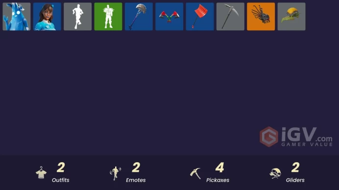 [PSN/PC/Xbox] 2 skins | Polar Peely | Blizzabelle | Clawz Retro | Crescent Shroom | Snowplower | Holly Hatchets | Choice Knit | Sentinel 