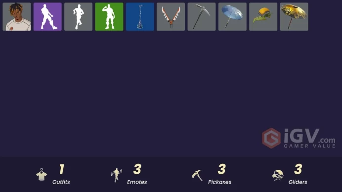 [PSN/PC/Xbox] 1 skins | Slayer Juice WRLD | Arroyo Pack | Gwenpool's Katanas | 999 Knives | Mercurial | SHADOW Ranker | Clawz Retro |