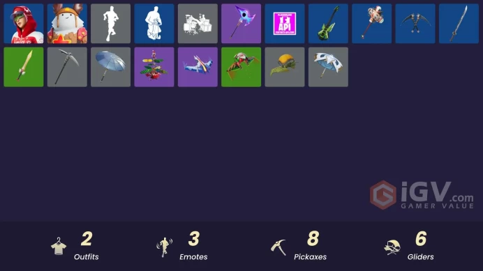 [PSN/PC/Xbox] 2 skins | Arctic Adeline | Sled Ready Guff | Fishstick Janky | Lunarios | Fa-la-la-Llama | Mr. Daruma | Godzilla's Exo-Spine 