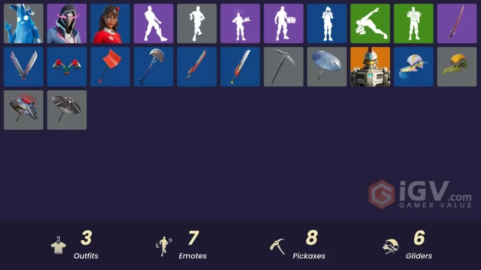 [PSN/PC/Xbox] 3 skins | Polar Peely | Xander | Krisabelle | Twin Crossfire | Kata-Pack | Ancestral Bloom | Oasis Wind 