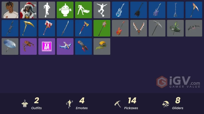 [PSN/PC/Xbox] 2 skins | Slayer Juice WRLD | Santa Dogg | Gwenpool's Katanas | Snoop's Holladizzle Bass | That's Cold Jac! | 999 Knives 