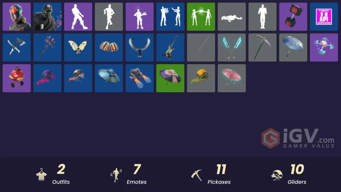 [PSN/XBOX/PC] 2 skins | Burnoff | Sid Obsidian | Spectra Protector | Twin Blasters | Shattered Halo Ring | Silent Slicer | That's Cold Jac!