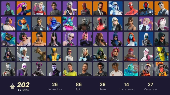 [XBOX/PC] 202 SKINS | LEVIATHAN AXE | CHALLENGER | BURNING AMBITION VALERIA | OCEANIC CAMOUFLAGE | FIELD COMMANDER | FANCY PETER GRIFFIN