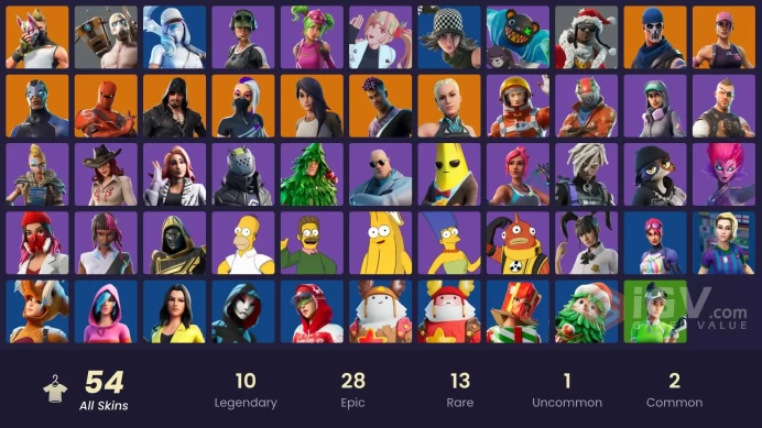 [PC/PSN/XBOX] FA 54 SKINS | OG STW | TRAILBLAZER | RUST LORD | PSYCHO BANDIT | AGENT PEELY | TAKE THE L | HOT MARAT | ORANGE JUSTICE | STAGE 4 |