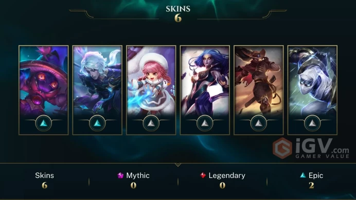 [Code 9747] Level 32 + 7 Skins / EUW / Very Cheap 