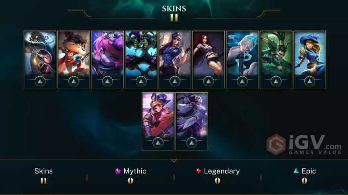 【LAN 】Level 30 42 Champ/ 11 Skins Full Access High Quality Account Instant Delivery️