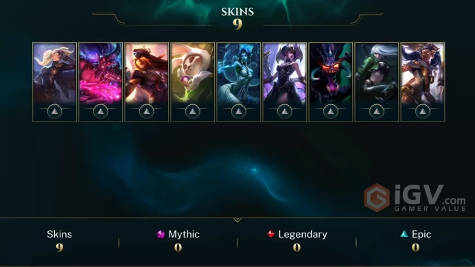 【LAN 】Level 31    73 Champ/ 9 Skins   Full Access  High Quality Account  Instant Delivery️