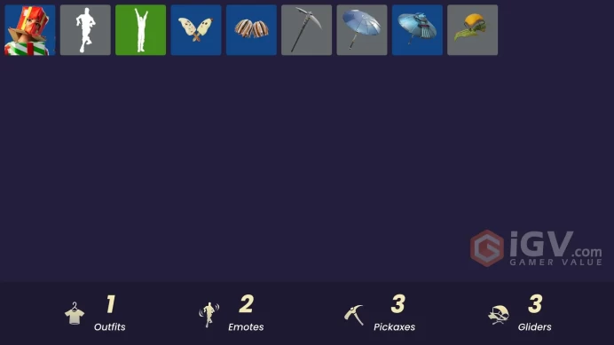 [PSN/XBOX/PC] 1 skins | Holiday Boxy | Apocalypse Shroud | Spectra Protector | Peely Whip | Glorious Giftblade | Clawz Retro | Nanner Bashers