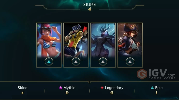 【LAN 】Level 39   26  Champ/ 4 Skins   Full Access  High Quality Account  Instant Delivery️