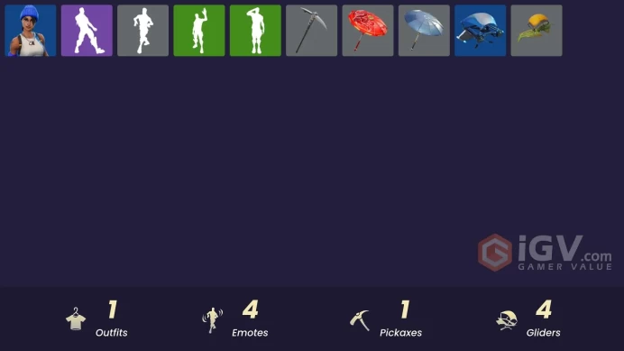 [PSN/XBOX/PC] 1 skins | Blue Team Leader | Clawz Retro | Boogie Down | Salute | Wave | Blue Streak | Paper Parasol | The Umbrella