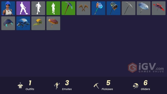 [PSN/XBOX/PC] 1 skins | Blue Team Leader | Scales of Justice | Bobo | Clawz Retro | Groot's Sap Axes | Smash O'-Lantern | Shooting Starstaff