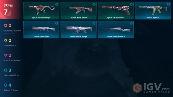 Ap | 7 Skins | Bronze 3 | Lycan's Bane Stinger | Lycan's Bane Ghost | 1 Battlepasses Purchase | Full Access | Instant Delivery | Full Details Be