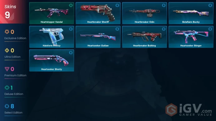 AP | 9 Skins | Silver | Level 26 | 2 Battlepasses Purchase | Heartstopper Vandal | Heartbreaker Sheriff | Full Access | Instant Delivery | Full 