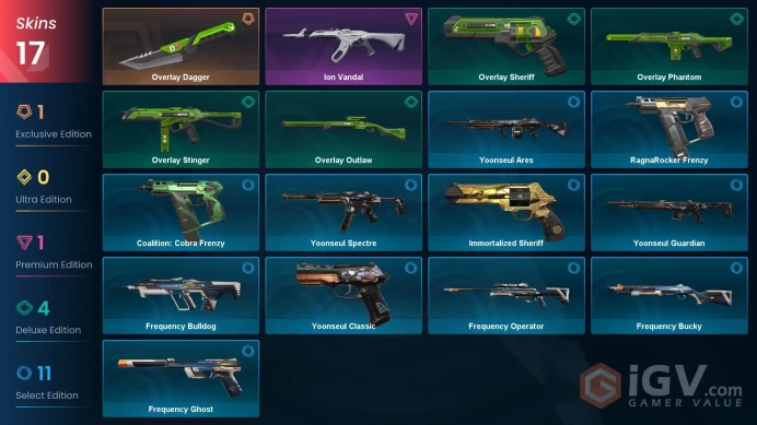 AP | 17 Skins | Silver | Ion Vandal | Battlepasses 1 | Agents 17 | Buddies 97 | Level 92 | Full Access | Instant Delivery | Full Details Below!