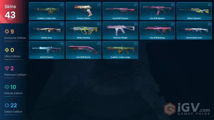 AP | 43 Skins | Level 64 | Prelude to Chaos Bundle | Spectrum Guardian | 3 Battle passes Purchase | Full Access | Full Details Below!