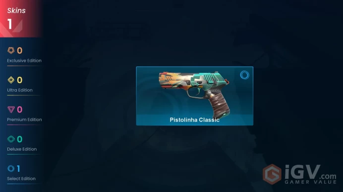 EU | 1 Skin | Diamond | Level 42 | Buddies 37 | Pistolinha Classic | Agent11 | Instant Delivery | Full Access | Full Details Below!