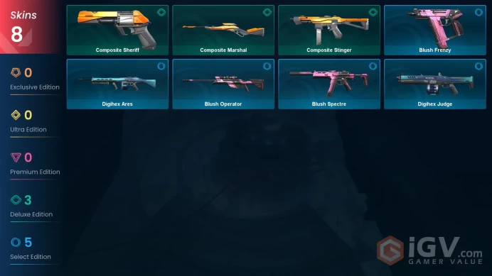 EU | 8 Skins | Gold | Level 28 | RP 175 | 22 Buddies | Full Access | Instant Delivery | Full Details Below!
