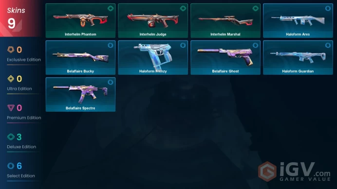 EU | 9 Skins | Silver 3 | Level 32 | Buddies 42 |1 Battlepasses Purchase | Season 2025 // Act V |