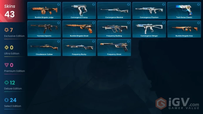 EU | 43 Skins | Silver 2 | Level 65 | Kuronami Sheriff | Araxys Vandal | 3 Battlepasses Purchase | Full Access | Instant Delivery | Full Detail