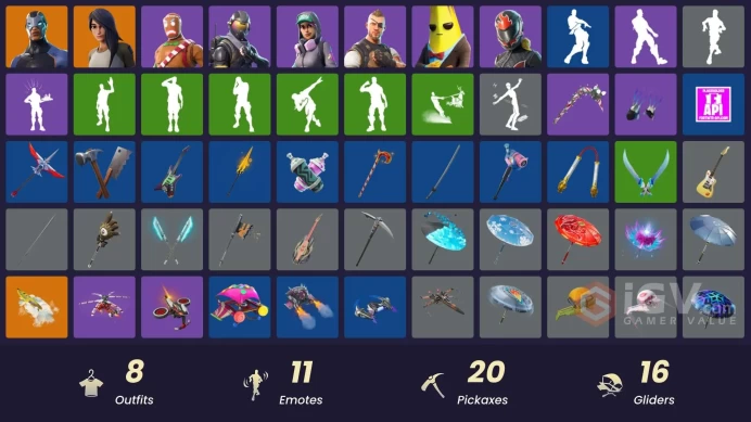 [PC/PSN/XBOX] FA 8 SKINS | MERRY MARAUDER | AGENT PEELY | ORANGE JUSTICE | ROGUE AGENT | CARBIDE | GEAR SPECIALIST MAYA | TEKNIQUE |