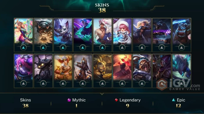  SG  37 SKINS  BRONZE 3  112 CHAMPIONS  119 LEVEL  INSTANT DELIVERY  FULL ACCESS  FQNxU 