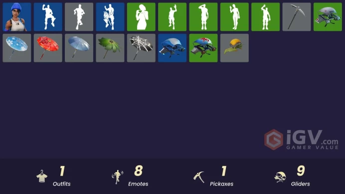 [PSN/XBOX/PC] 1 skins | Blue Team Leader | Fabled Cape | Clawz Retro | Ride The Pony | Pony Up | Wave | Regal Wave | Hello Friend | True Love