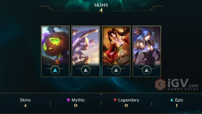 【LAN 】Level 37 34 Champ/ 4 Skins Full Access High Quality Account Instant Delivery️