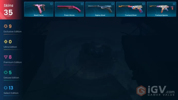 EU [ 35 TOP SKINS + 3 KNIFE ] Reaver Karambit + Champions 2023 Vandal + Neo Frontier Sheriff + Ignite Fan / full acces