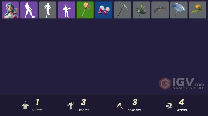 [PSN/XBOX/PC] 1 skins | Katalina | Meowtooth Plush | Gwenpool's Katanas | Vanguard Star | Prized Llama | Katalina's Kit Bag | Sir Beurre